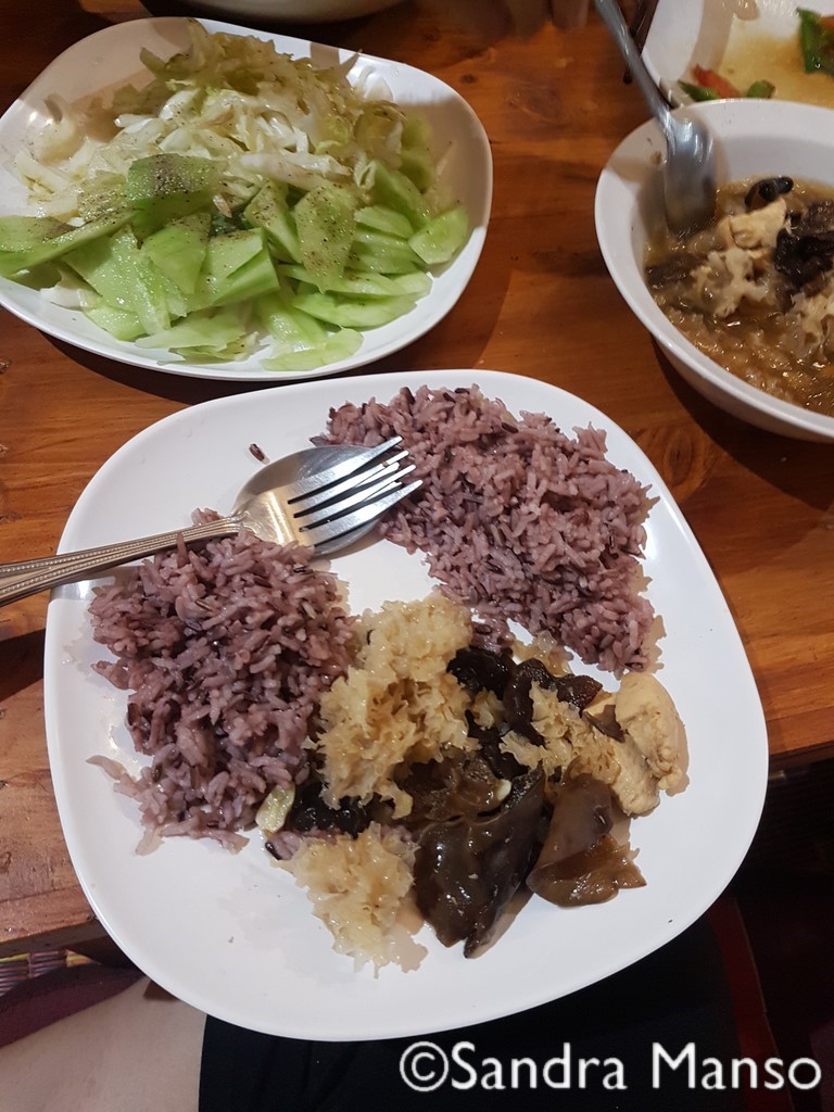 thaïlande concombre  riz champignon