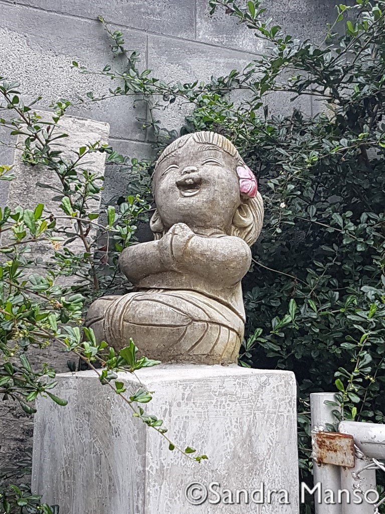 thaïlande statue sourire