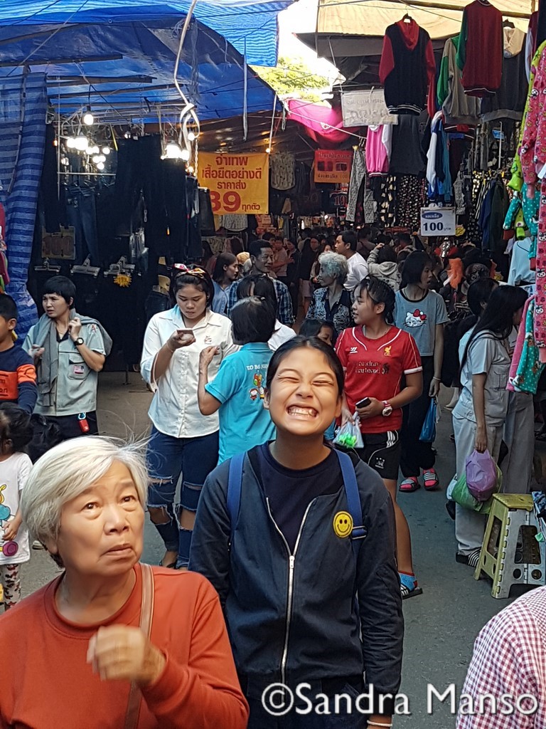 thaïlande marché sourire