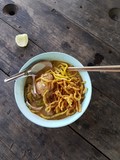 thaïlande kao soy curry vert poulet